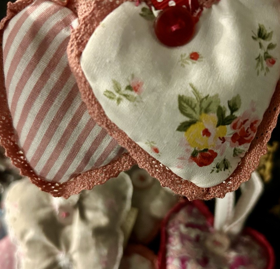 Hand made Unique Natural Lavender Bags made in the Quantocks Somerset.